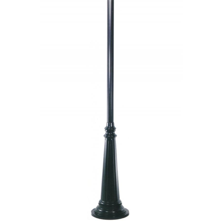 Wave Lighting C10P2-BK Commercial Lamp Post in Black